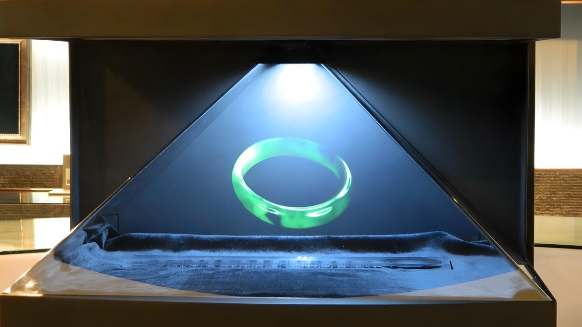 全息展示柜：創(chuàng)新全息技術(shù)的多角度奇觀