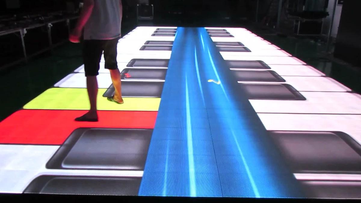 LED地磚屏幕:引領(lǐng)光與影的未來設(shè)計