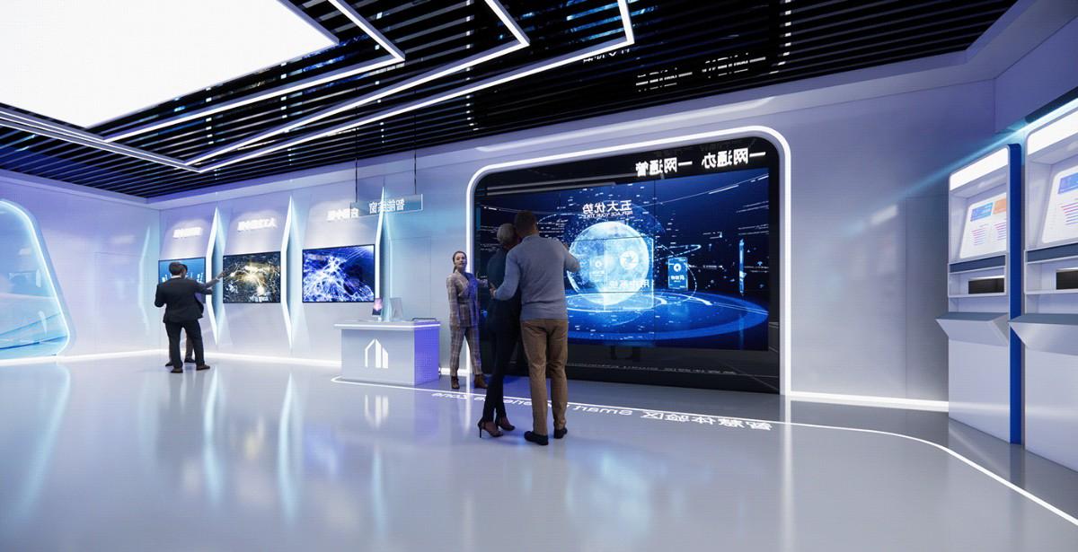 大數(shù)據(jù)集團數(shù)字展廳：數(shù)字化未來的引領者