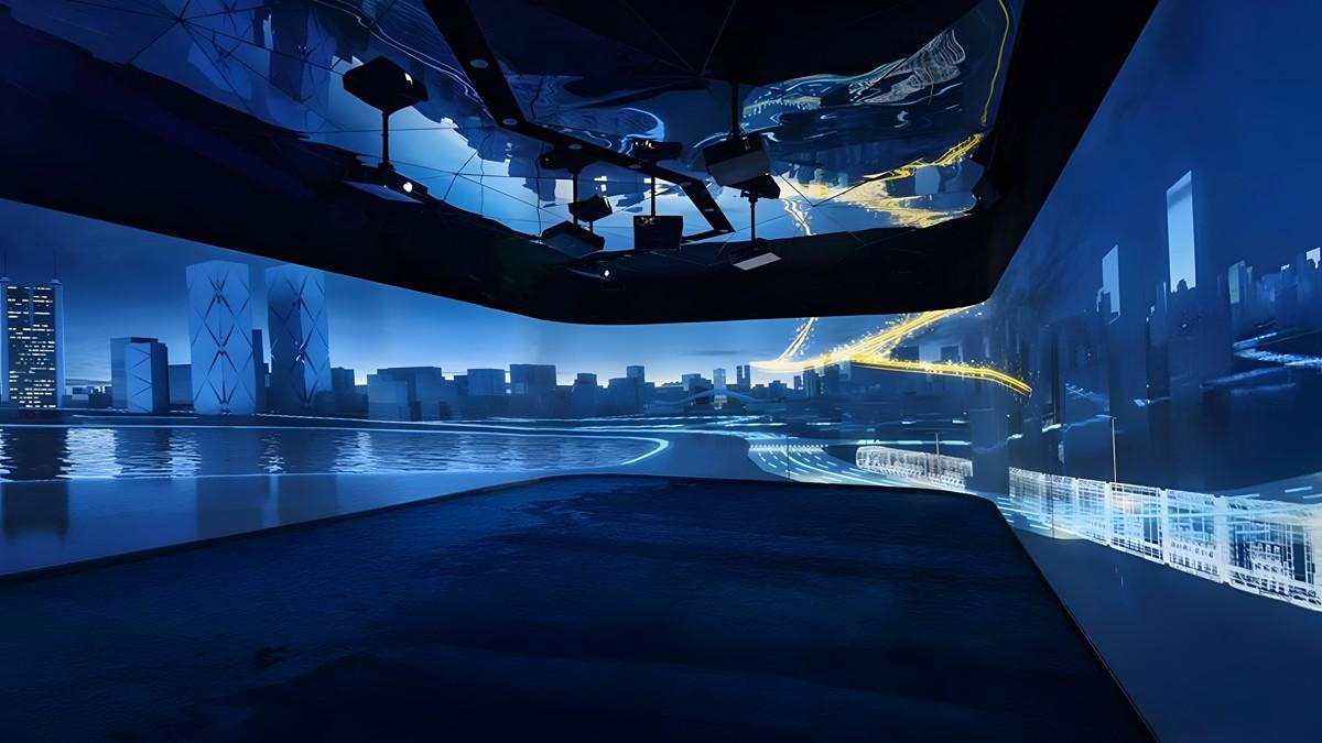 探索未來：三折幕沉浸式影院系統(tǒng)