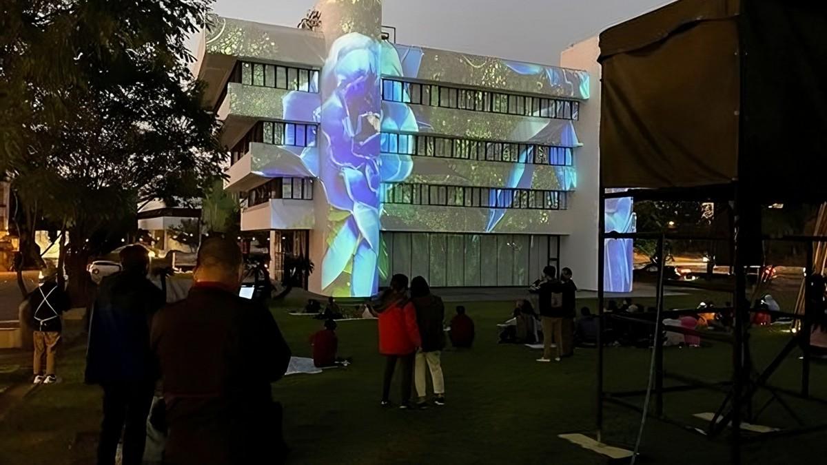 創(chuàng)意之光：樓體3D激光投影的驚艷之旅