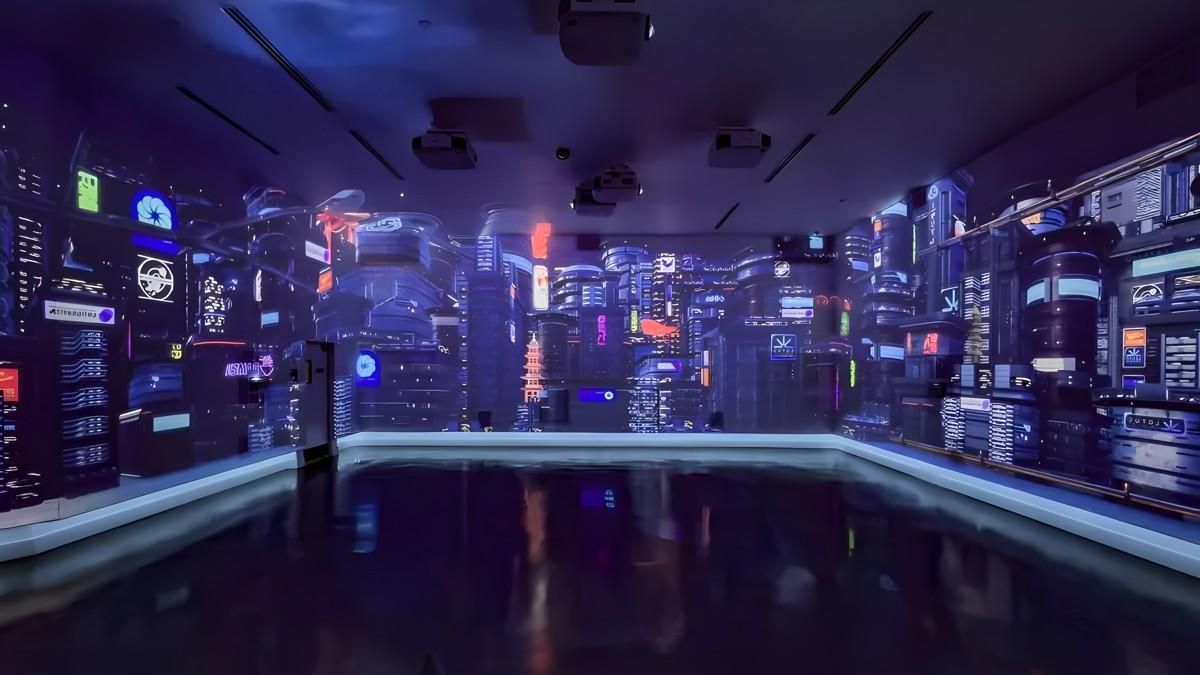 探索未來：三折幕沉浸式影院系統(tǒng)