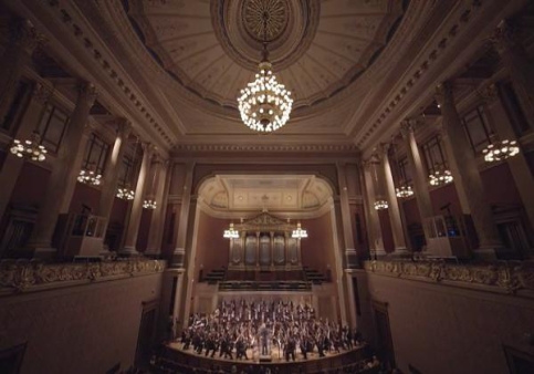 3D建筑投影音樂(lè)廳的視聽(tīng)展示