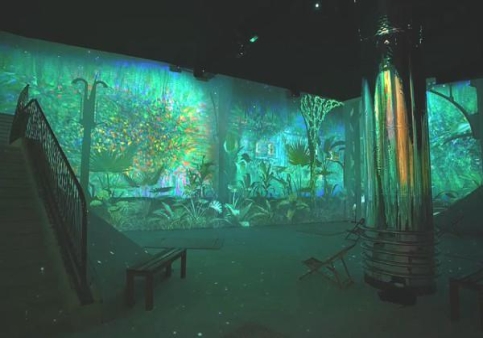 融合未來的夢幻之旅：沉浸式全息投影互動空間