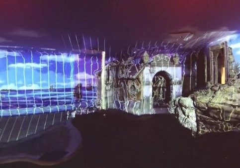 未來科技奇觀：全息投影室內(nèi)實景全新探索