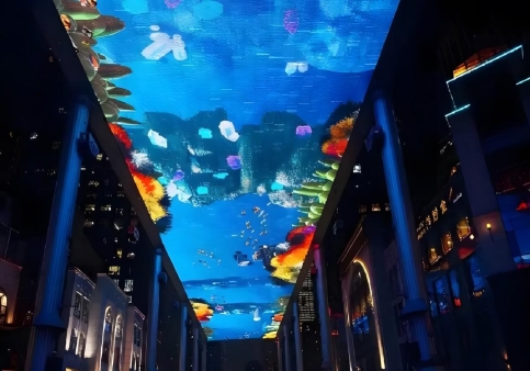 創(chuàng)新未來娛樂：天幕投影技術(shù)引領(lǐng)視覺革命