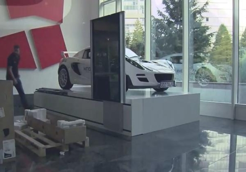 未來汽車工業(yè)的透視展示